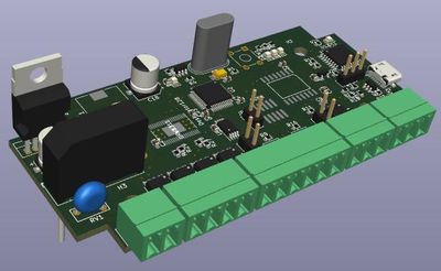 PCB 3D view